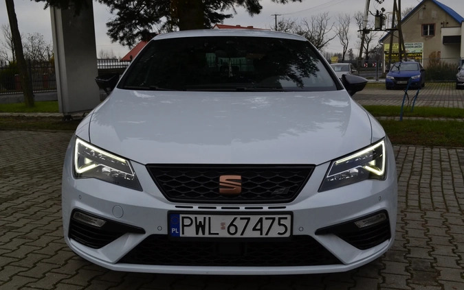 Seat Leon cena 85900 przebieg: 58500, rok produkcji 2020 z Chojna małe 407